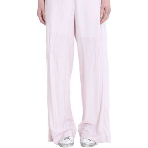 Golden Goose Sophie Pink viscose flared pants